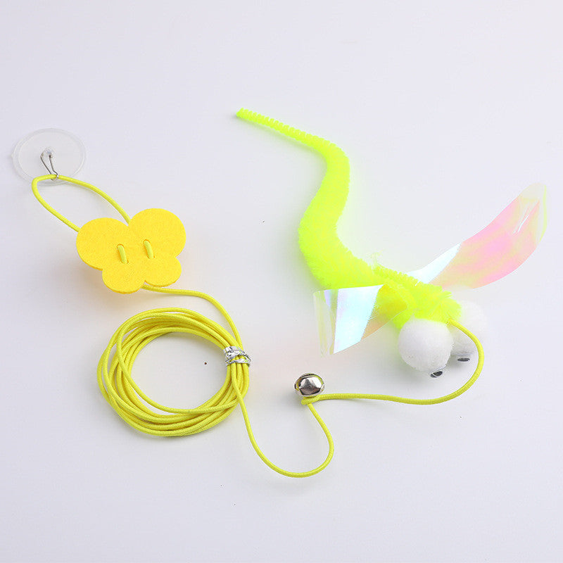 Elastic Swinging Cat Stick