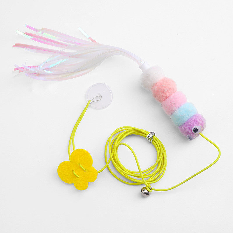 Elastic Swinging Cat Stick