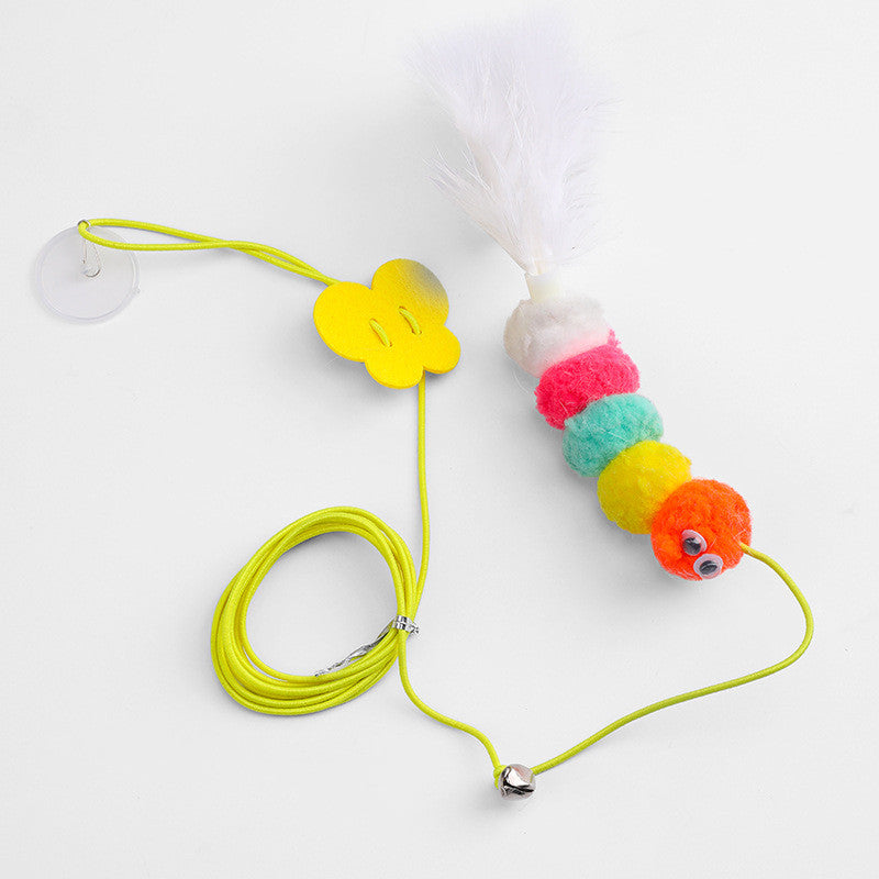 Elastic Swinging Cat Stick