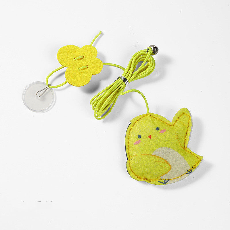 Elastic Swinging Cat Stick