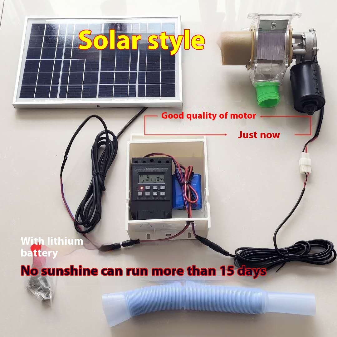 Automatic Solar Chicken Feeder