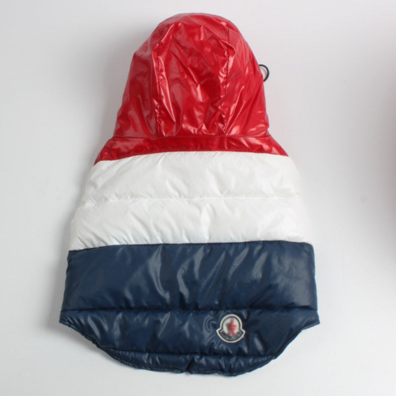 Three-color Stitching Cotton Vest