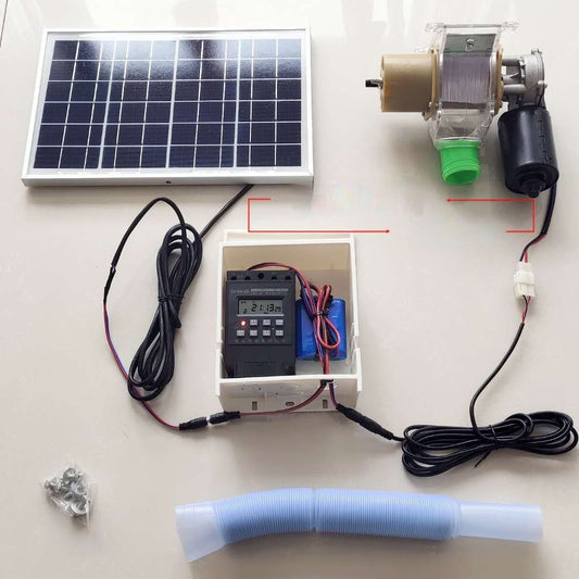 Automatic Solar Chicken Feeder