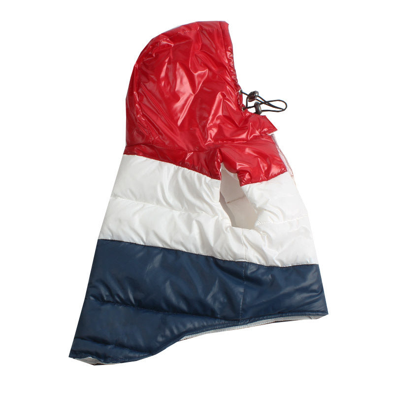 Three-color Stitching Cotton Vest